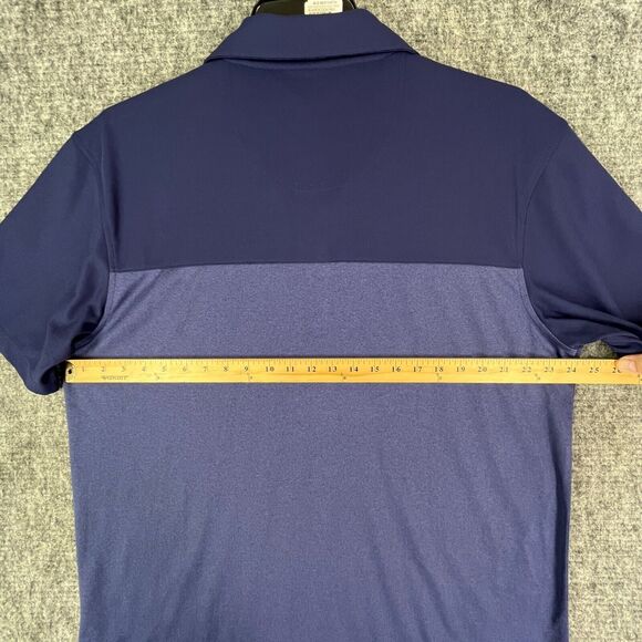 Bolle Shirt Mens Extra Large Blue Polo Golf Performance Tech CareerRugby Flex - Picture 8 of 11